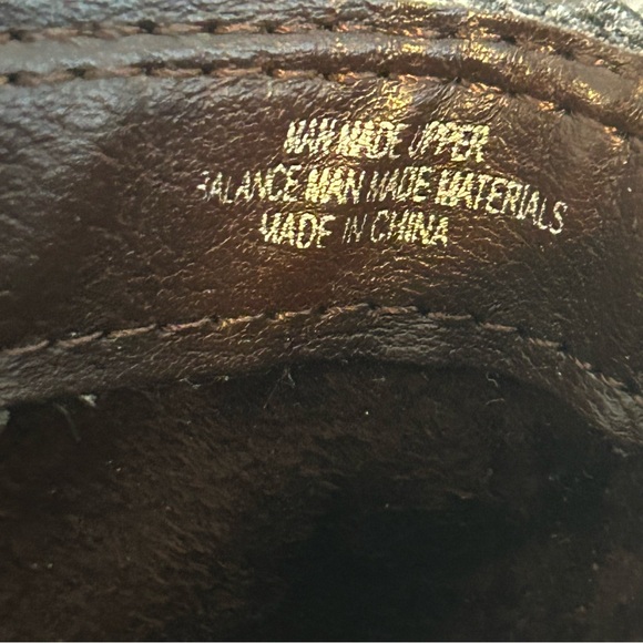 b.o.c Born vegan leather brown side zip heeled ankle boots size 6.5 fall comfort - Picture 9 of 11